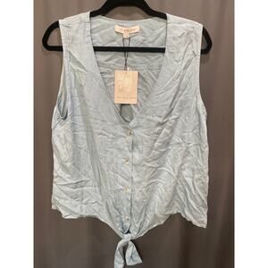 the good jane women’s top blue size L (b4)